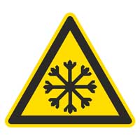 Знак Осторожно. Холод